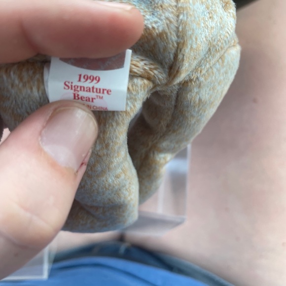Vintage TY beanie baby signature 1999 bear mint condition - Picture 6 of 7